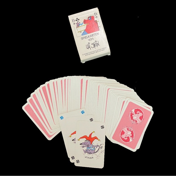Uli Stein German Cartoon Playing Cards - Carta Mundi - Picture 2 of 8